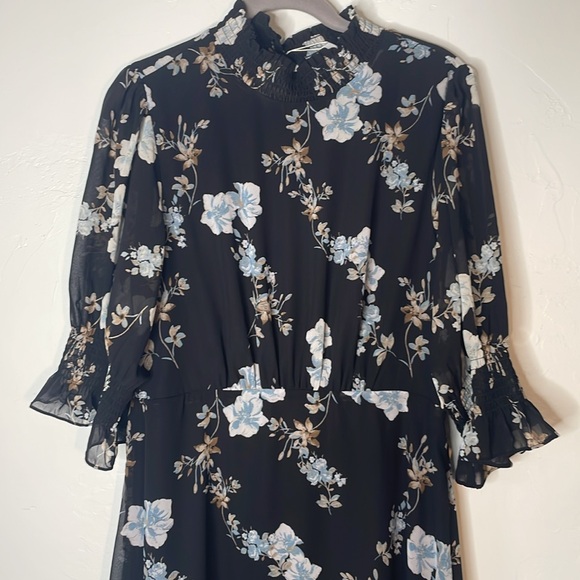 NWT Baltic Born Marie Mock Neck Maxi floral dress XL - Picture 2 of 5